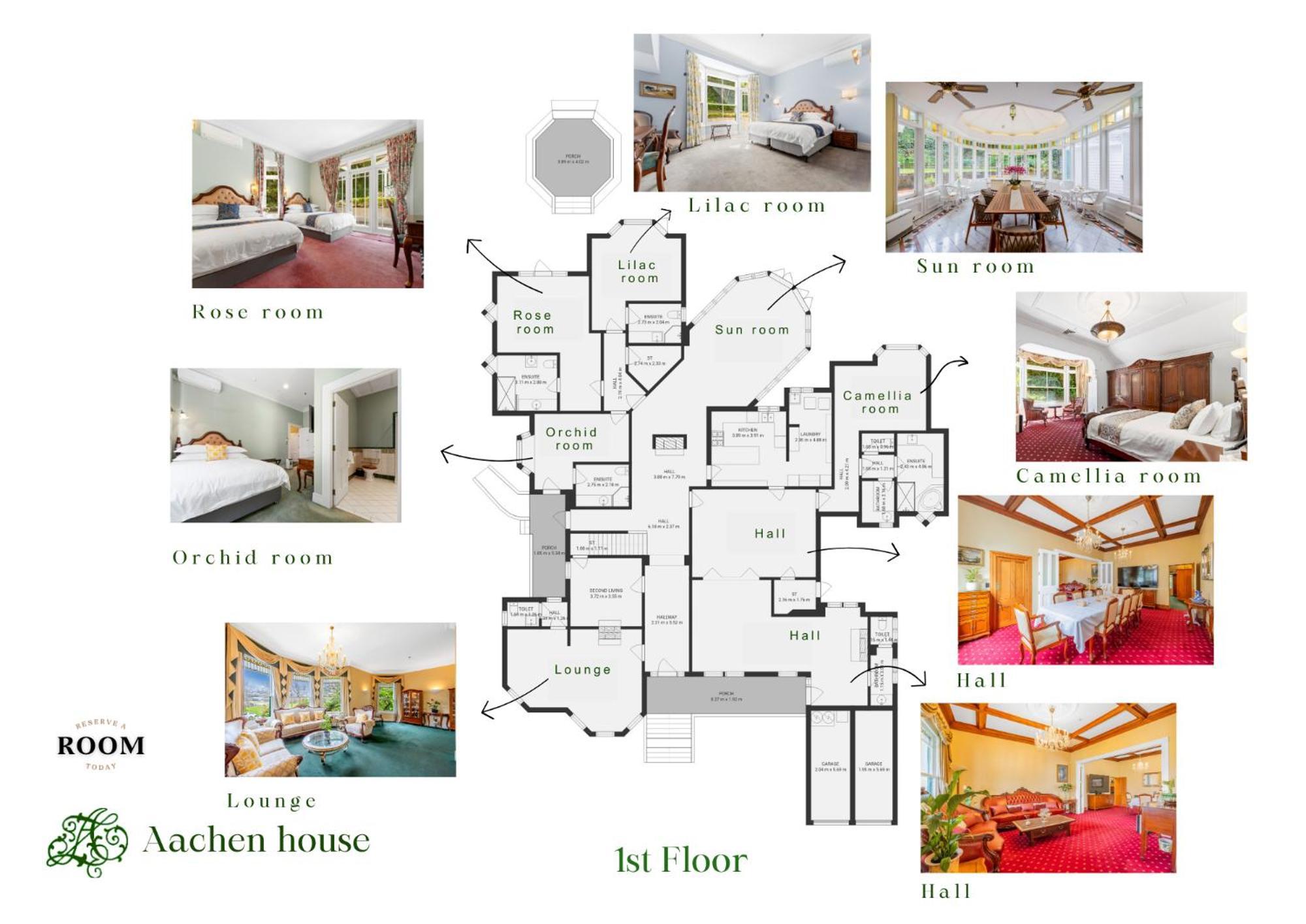 Aachen House Hotell Auckland Exteriör bild